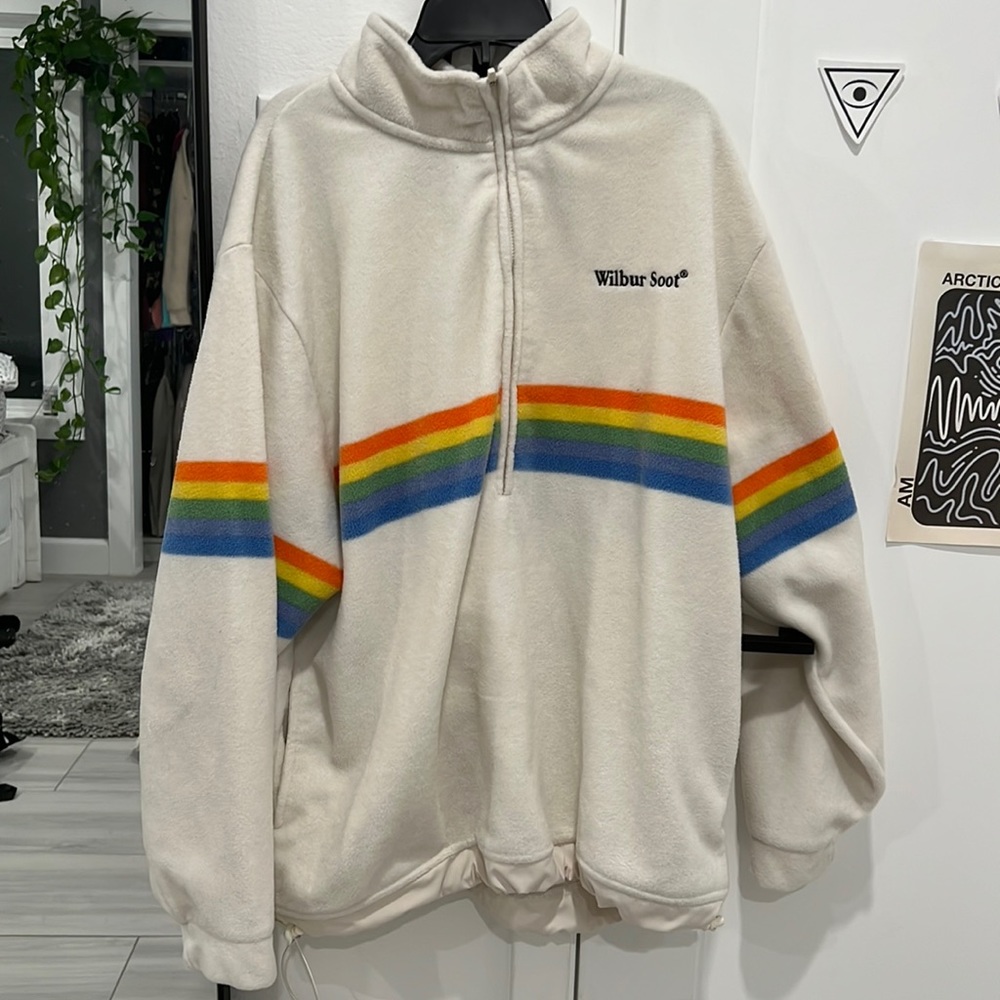 WILBUR SOOT VINTAGE FLEECE HALF-ZIP